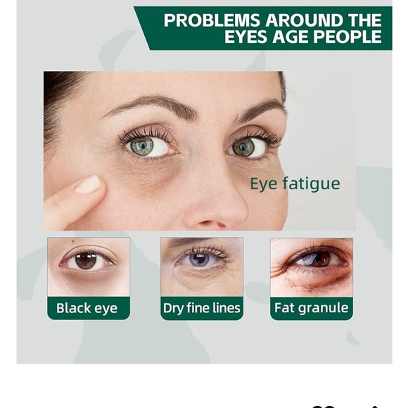 Sersanve green tea eye mask multi use soothing Anti-aging sensitive skin NWT - Picture 4 of 4